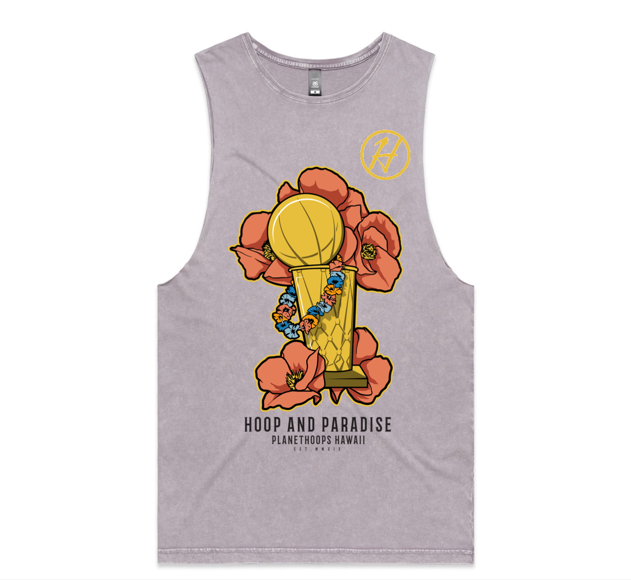 Hoops and paradise tanktop